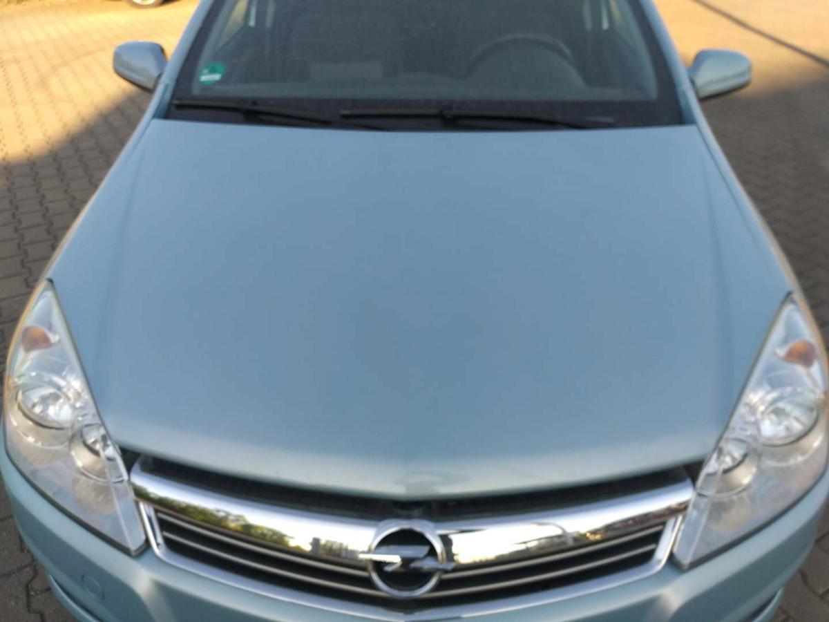 Opel Astra H original Motorhaube Eisbergblau Z21Y Bj.2009